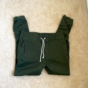 H&M divided green pants size 32